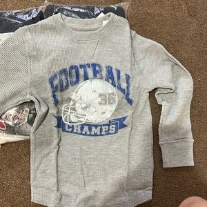 Printed long sleeve tops